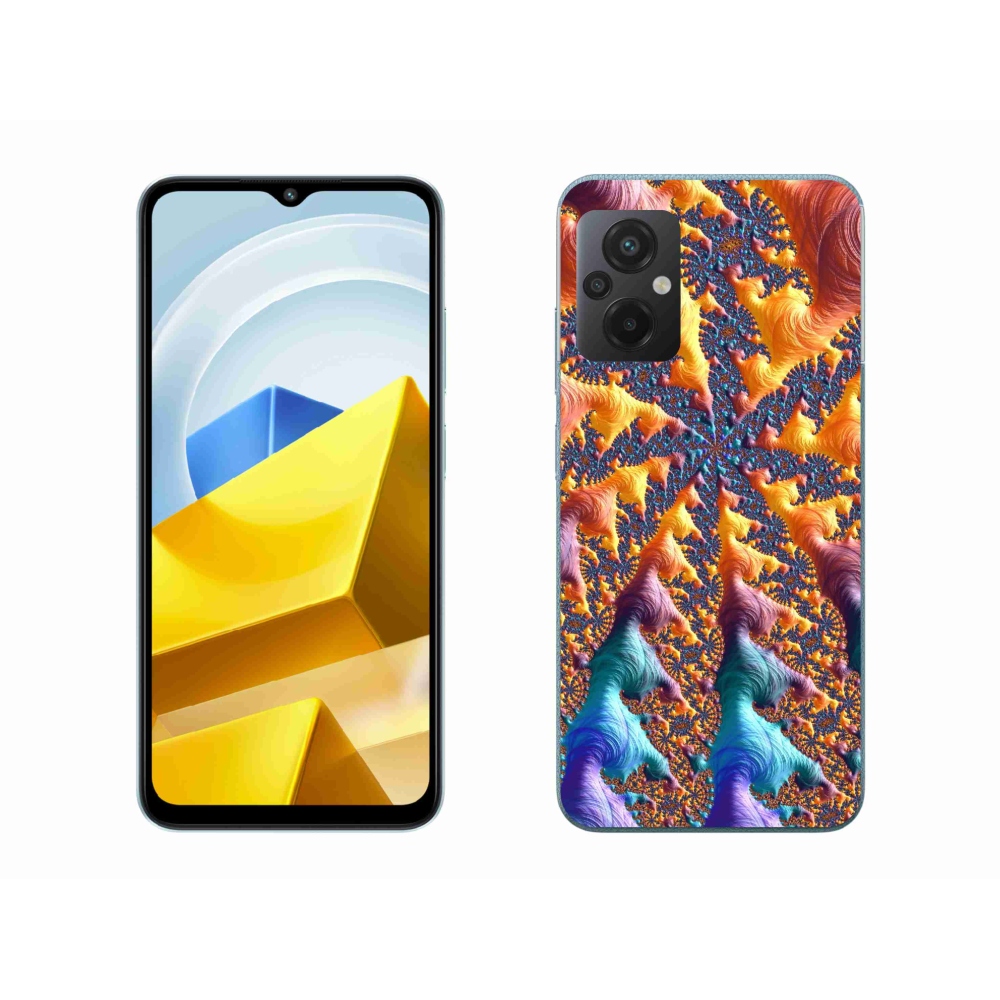 Gél borítás mmCase a Xiaomi Poco M5 4G készülékhez - absztrakt motívum 23