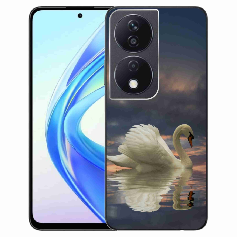 Zselés borítás mmCase a Honor X7b/Honor 90 Smart készülékhez - hattyú