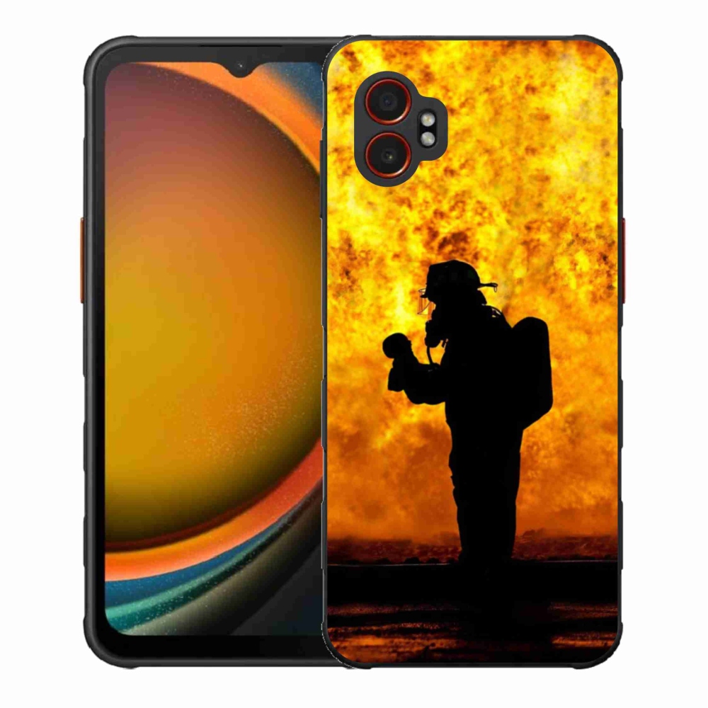 Gél borítás mmCase Samsung Galaxy Xcover 7 Pro - tűzoltó számára