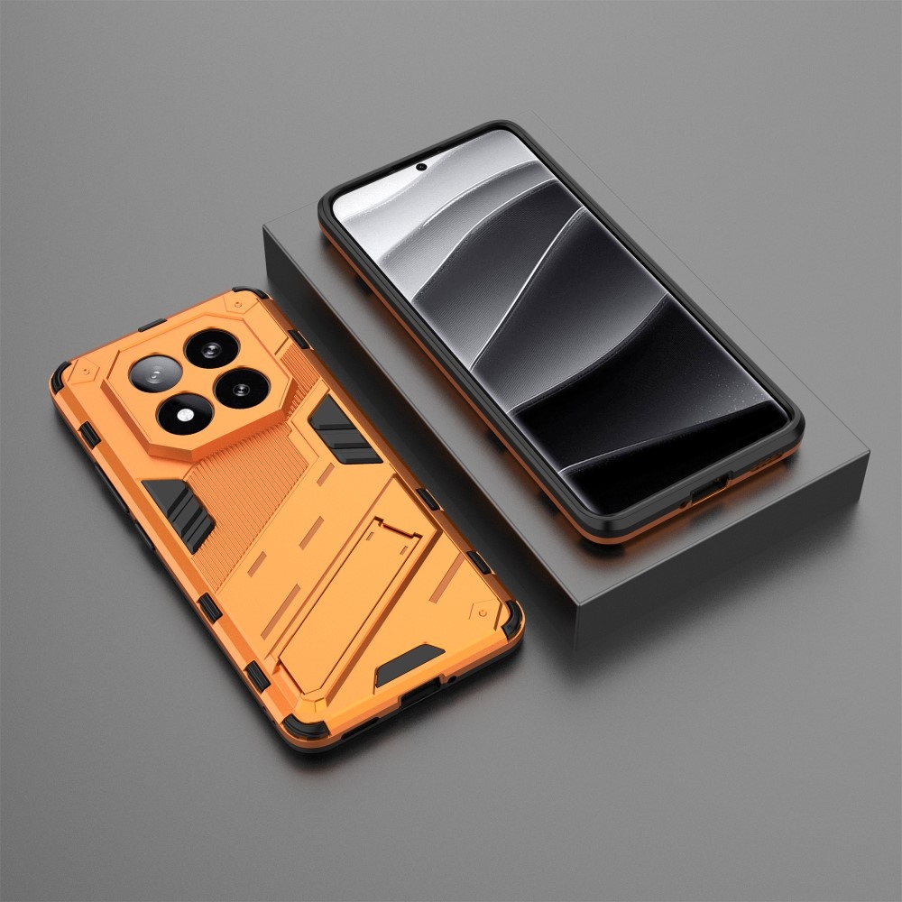 Tartós védőburkolat Xiaomi Redmi Note 14 Pro+ 5G - narancssárga színben