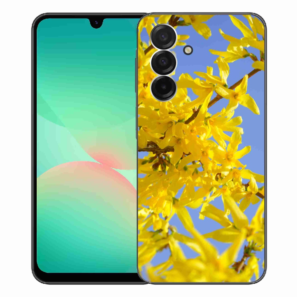 Gél borítás mmCase Samsung Galaxy A26 5G - sárga virágok