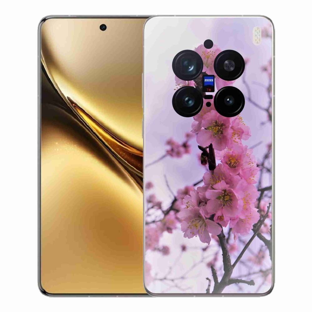 Zselés borítás mmCase a Vivo X200 Pro 5G készülékhez - virágok 7