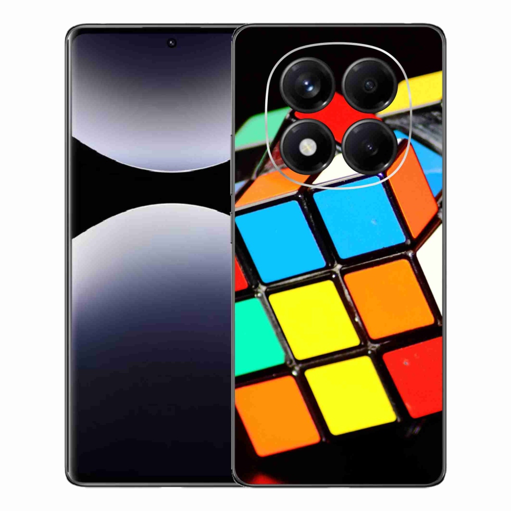 Gél borítás mmCase a Xiaomi Redmi Note 14 Pro számára - Rubik kocka