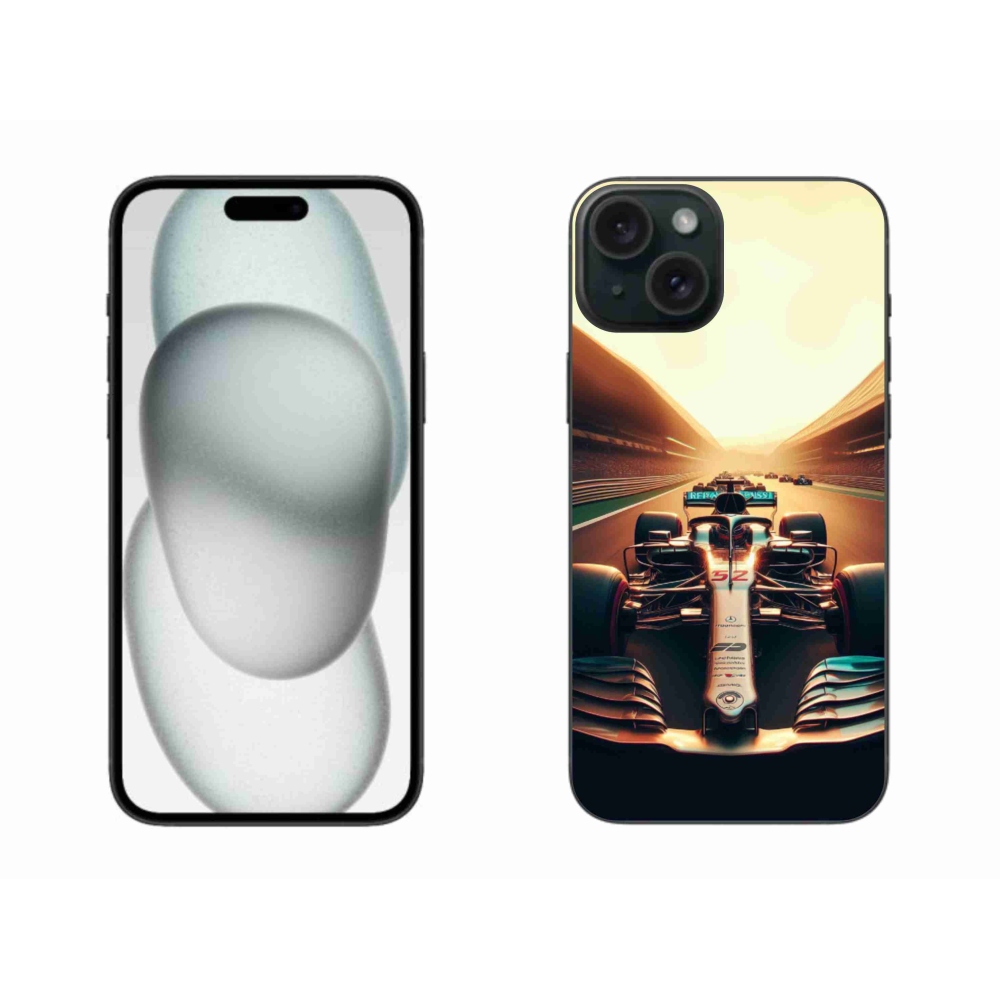 Zselés borítás mmCase iPhone 15 Plus készülékhez - formula 1