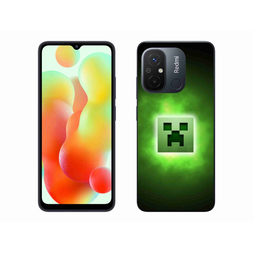 Gél borítás mmCase a Xiaomi Redmi 12C-hez - minecraft