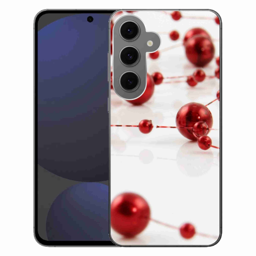 Gél borítás mmCase Samsung Galaxy S24 FE készülékhez - Karácsonyi lánc