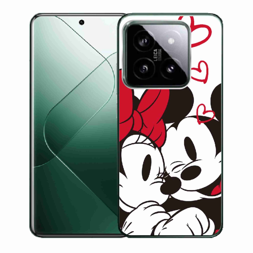 Gél borító mmCase a Xiaomi 14-hez - minnie és mickey