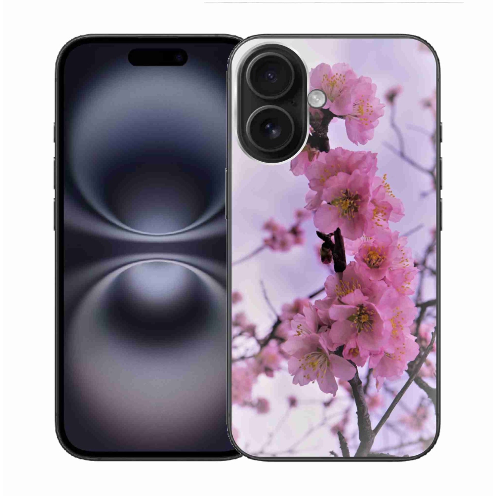 Gél borítás mmCase iPhone 16 - virágok 7
