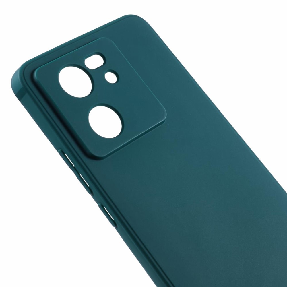 Edge zselés tok Xiaomi 13T/13T Pro készülékhez - sötétzöld