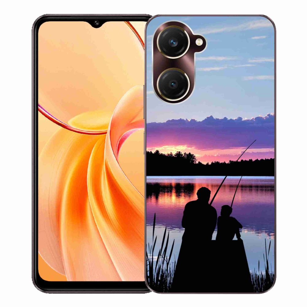 Gél borítás mmCase a Vivo Y28s 5G-hez - halászat 2