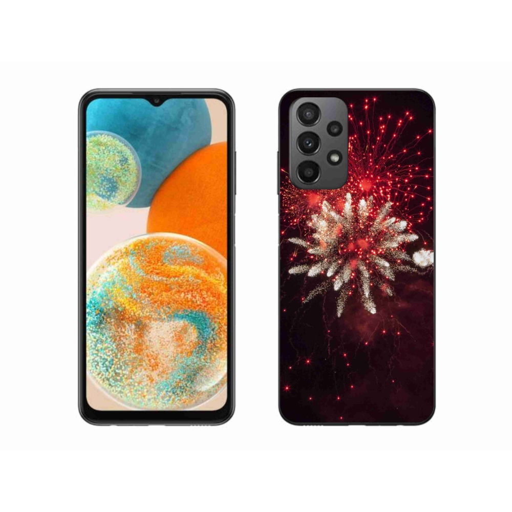 Gél borítás mmCase Samsung Galaxy A23 4G/5G - tűzijáték