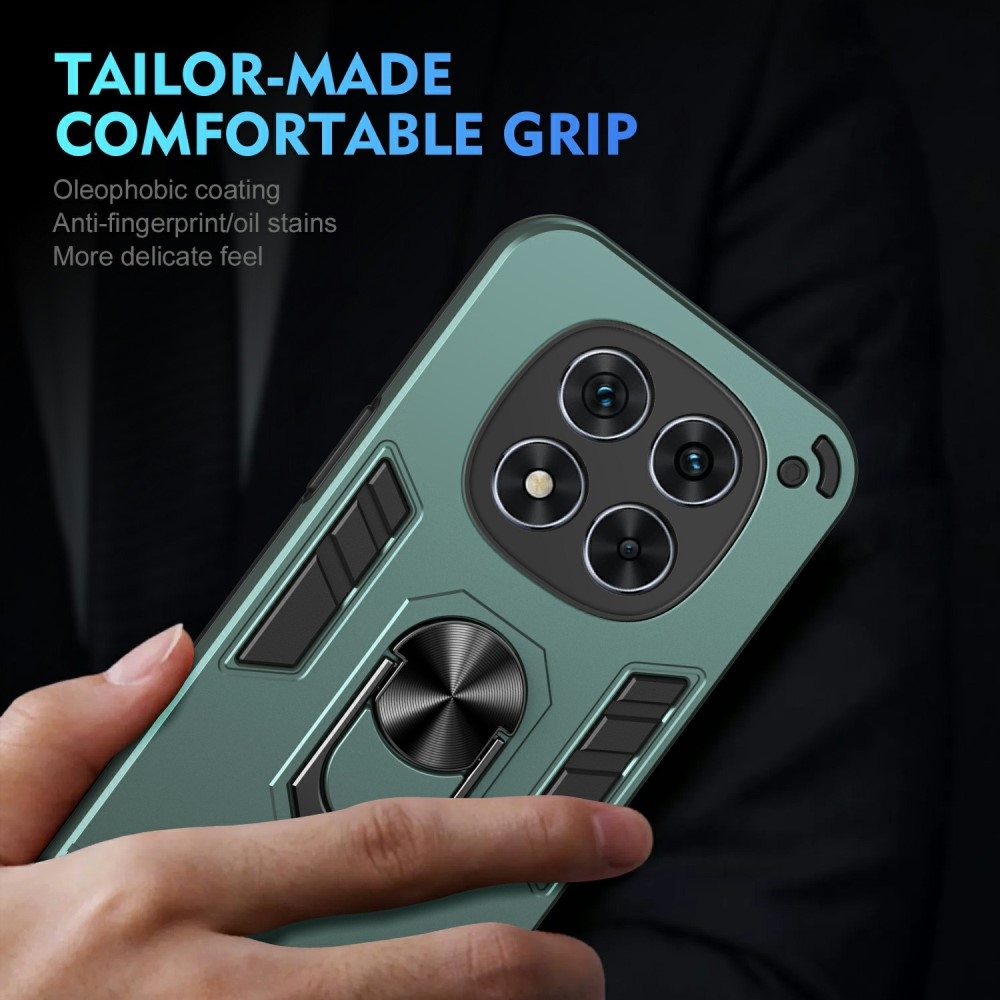 Defend tartós borító a Xiaomi Redmi Note 14 Pro 5G/Poco X7 5G számára - zöld