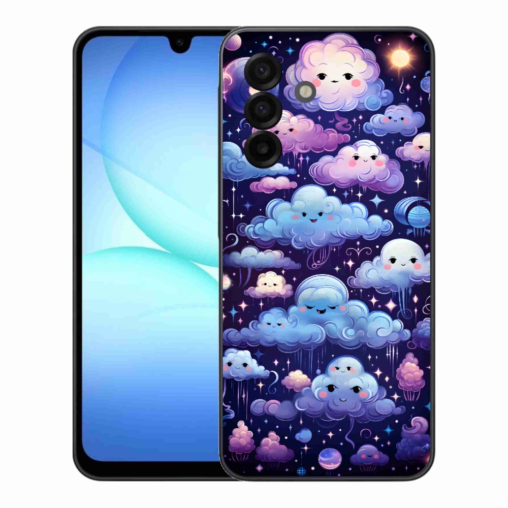 Gél borítás mmCase Samsung Galaxy A17 4G/5G - felhőkhöz