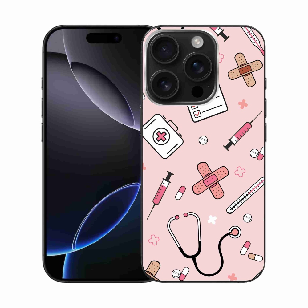 Gél védőburkolat mmCase iPhone 16 Pro készülékhez - Egészségügy 2