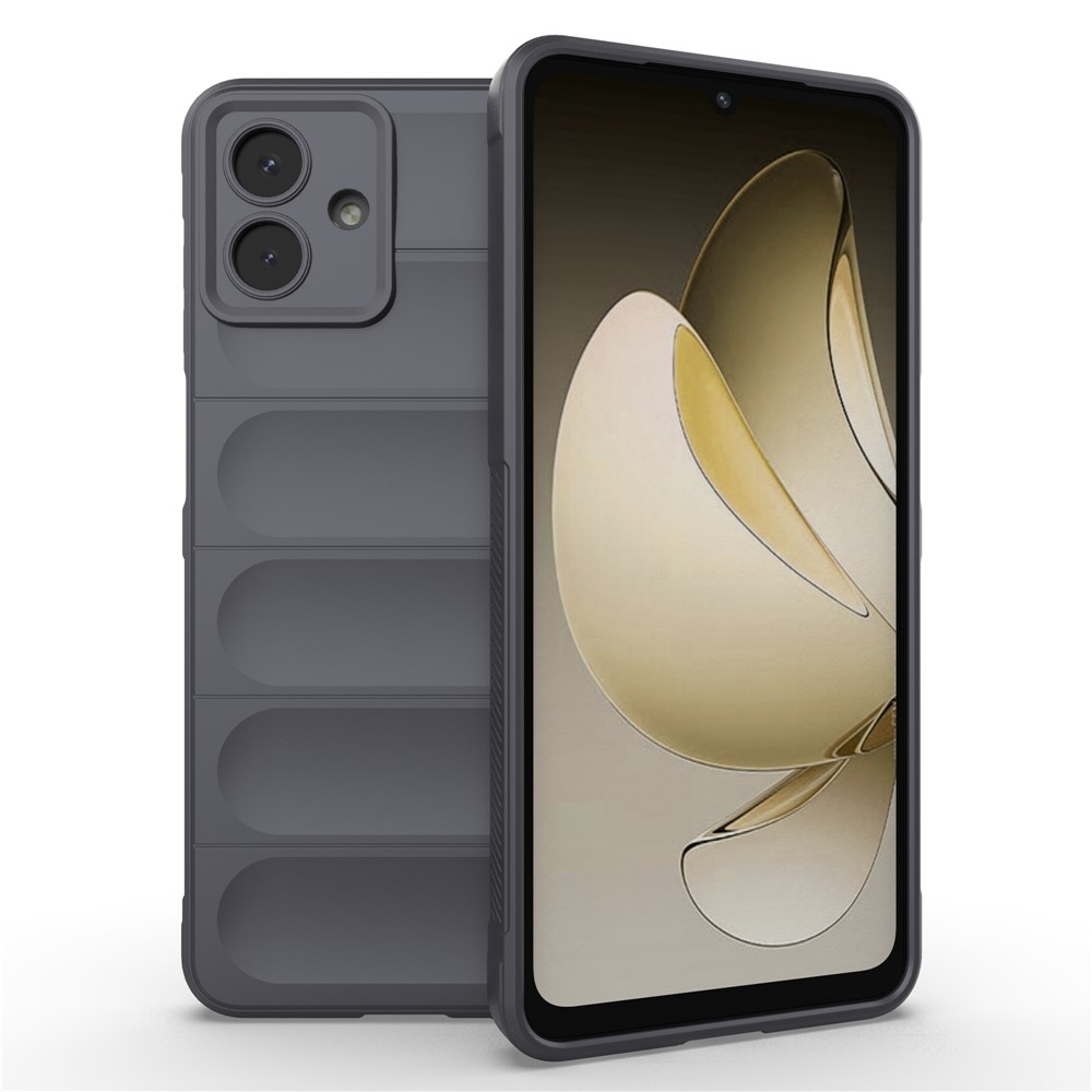 Rugg tartós zselés tok Samsung Galaxy A07 4G - sötétszürke