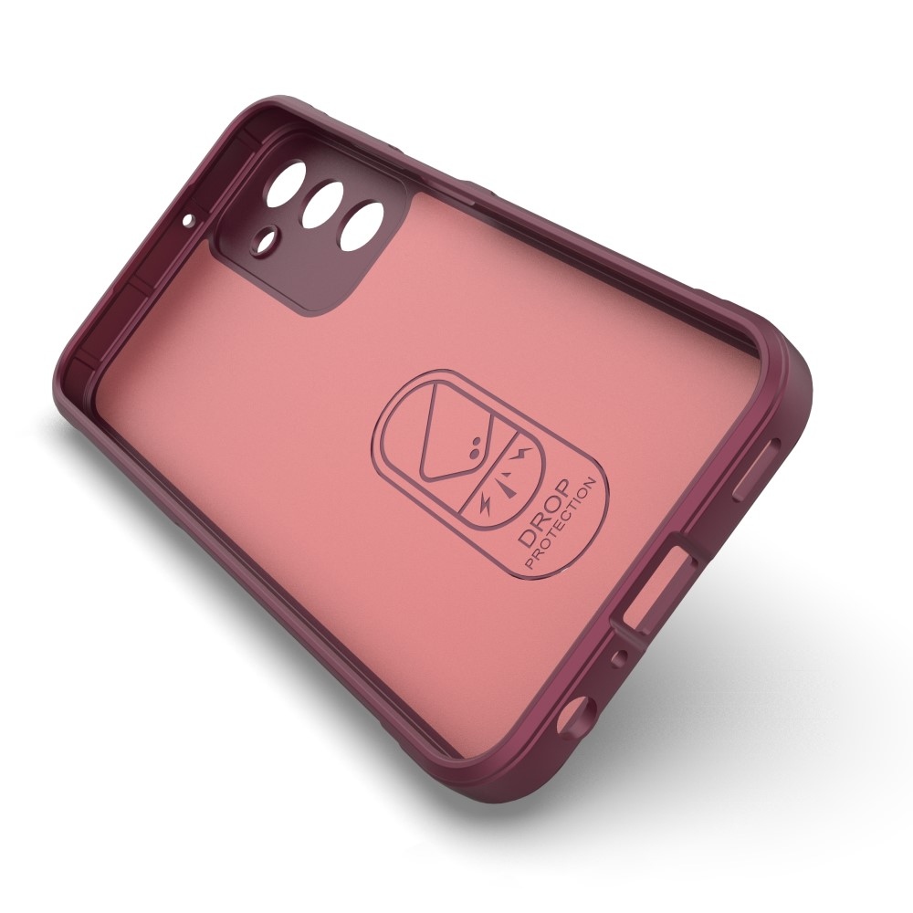 Rugg tartós zselés tok Samsung Galaxy A25 5G - bordó színben