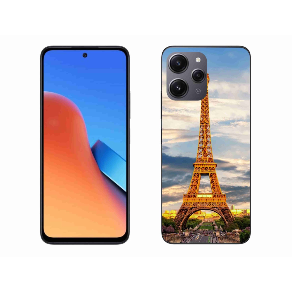 Gél borító mmCase a Xiaomi Redmi 12-hez - eiffel torony 3