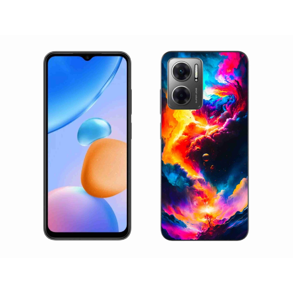 Gél borítás mmCase a Xiaomi Redmi 10 5G számára - absztrakt motívum