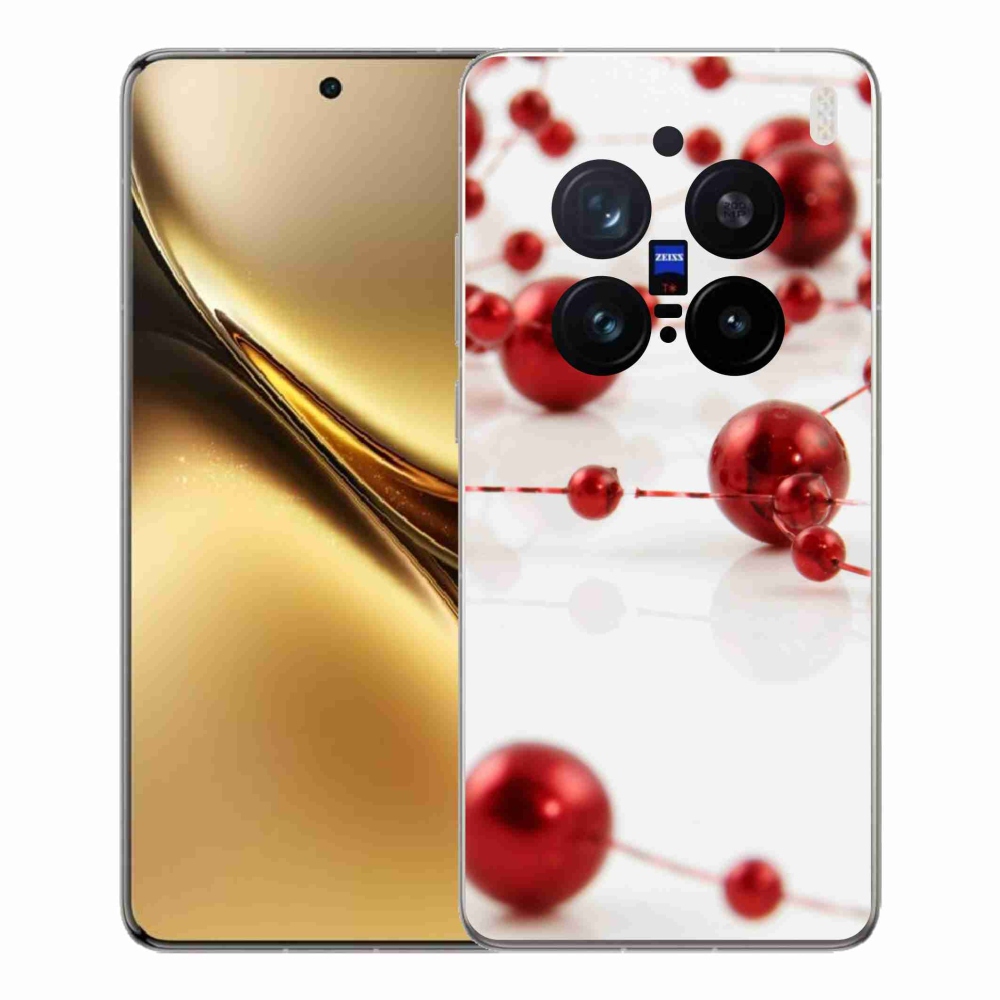 Zselés borítás mmCase a Vivo X200 Pro 5G készülékhez - karácsonyi lánc