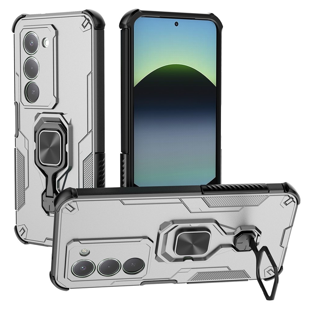 Gyűrűálló borítás a Xiaomi Redmi 15 5G (169mm) készülékhez - szürke