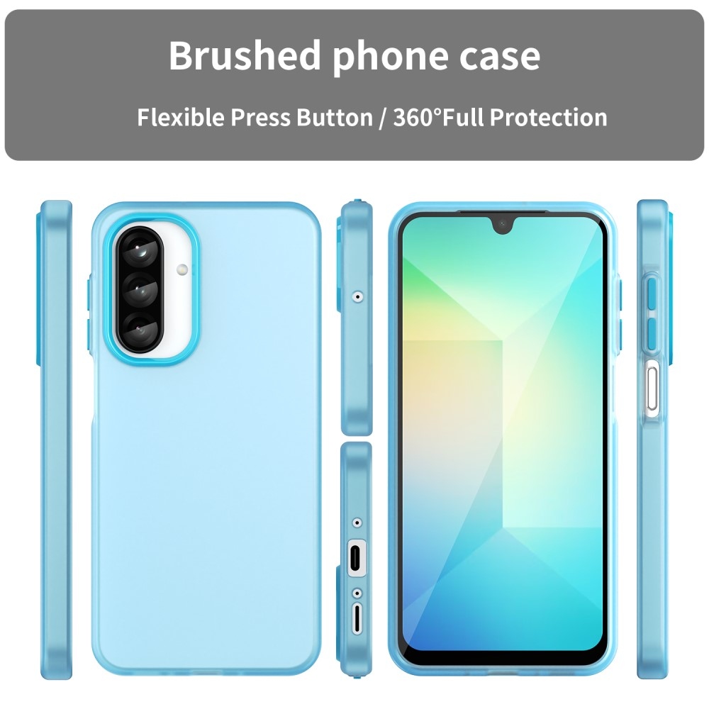 Candys matt zselés tok Samsung Galaxy A26 5G - világoskék színben