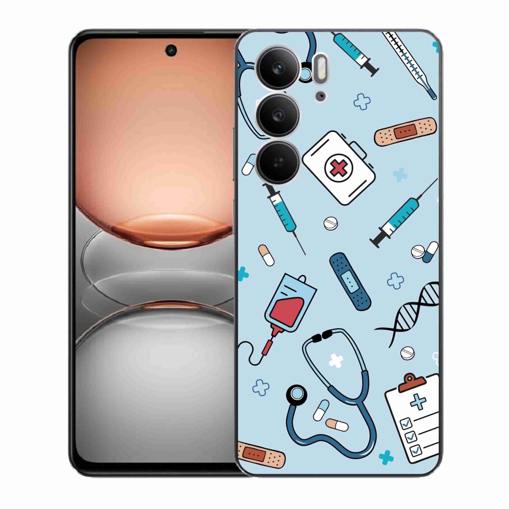 Zselés borító mmCase a Realme C75 készülékhez - Egészségügy 1