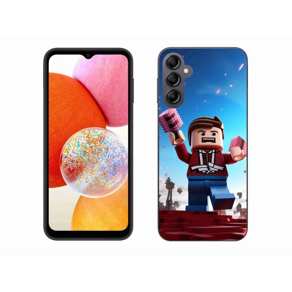 Gél védőburkolat mmCase Samsung Galaxy A14 4G/5G - roblox 2