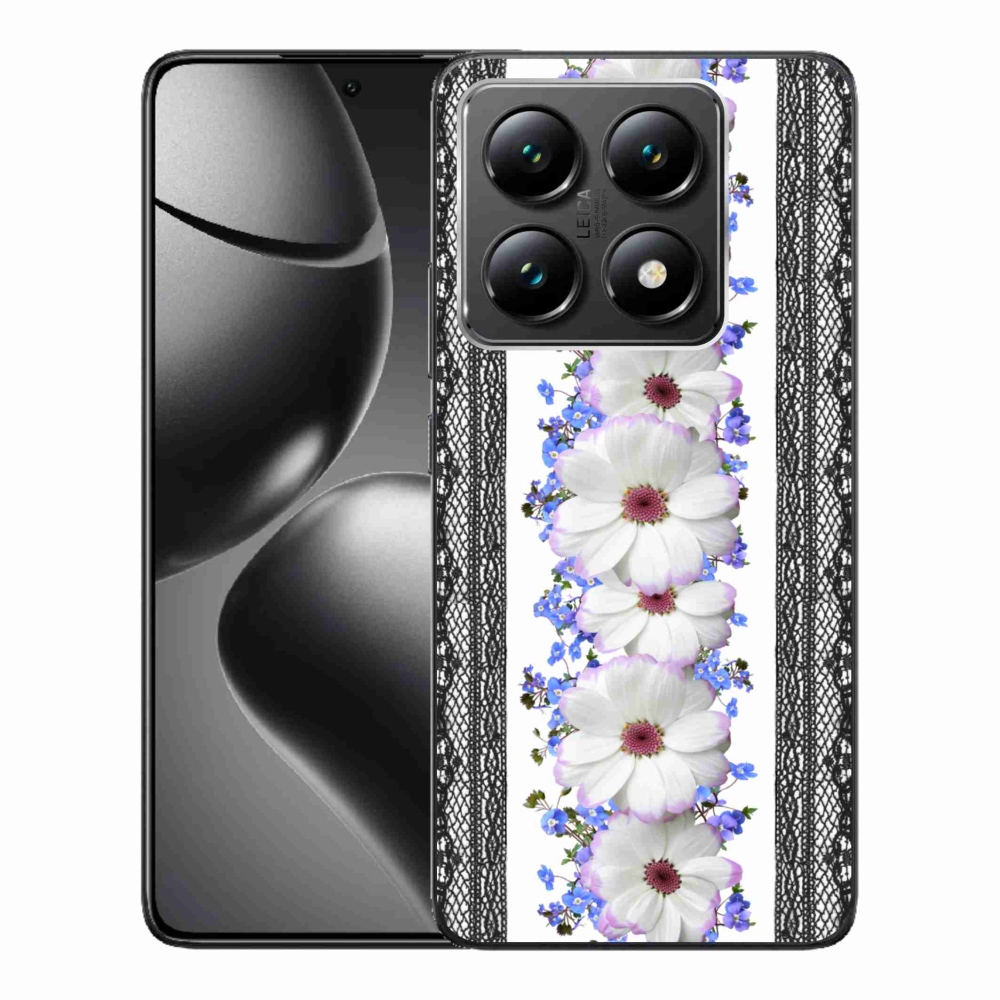 Gél borító mmCase a Xiaomi 14T számára - virágok 8