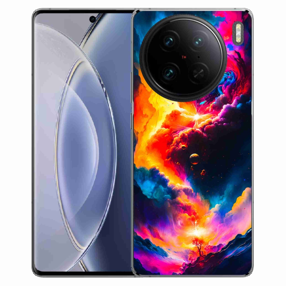 Zselés borítás mmCase a Vivo X90 Pro készülékhez - absztrakt motívum