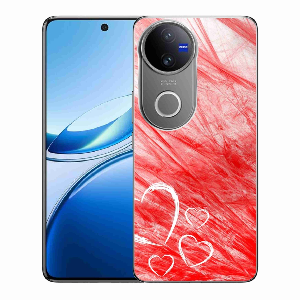 Gélburkolat mmCase a Vivo V50 5G-n - szív