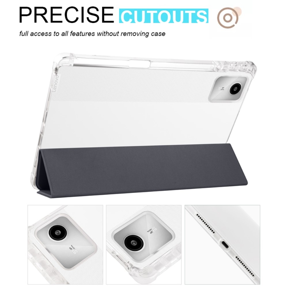 Ügyes záró tok Lenovo Tab M11/Tab K11 készülékhez - fekete