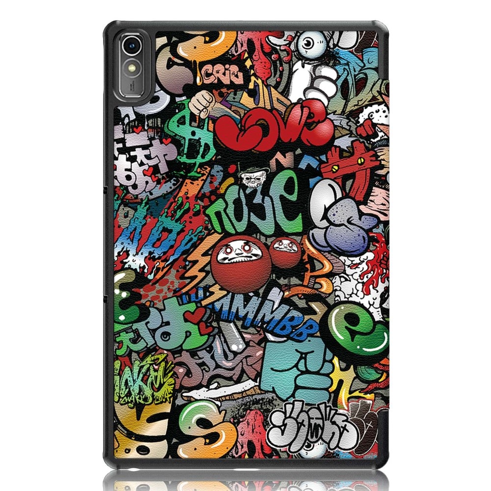 Patte intelligens záró tok Lenovo Tab P11 (2. Gen) - graffiti