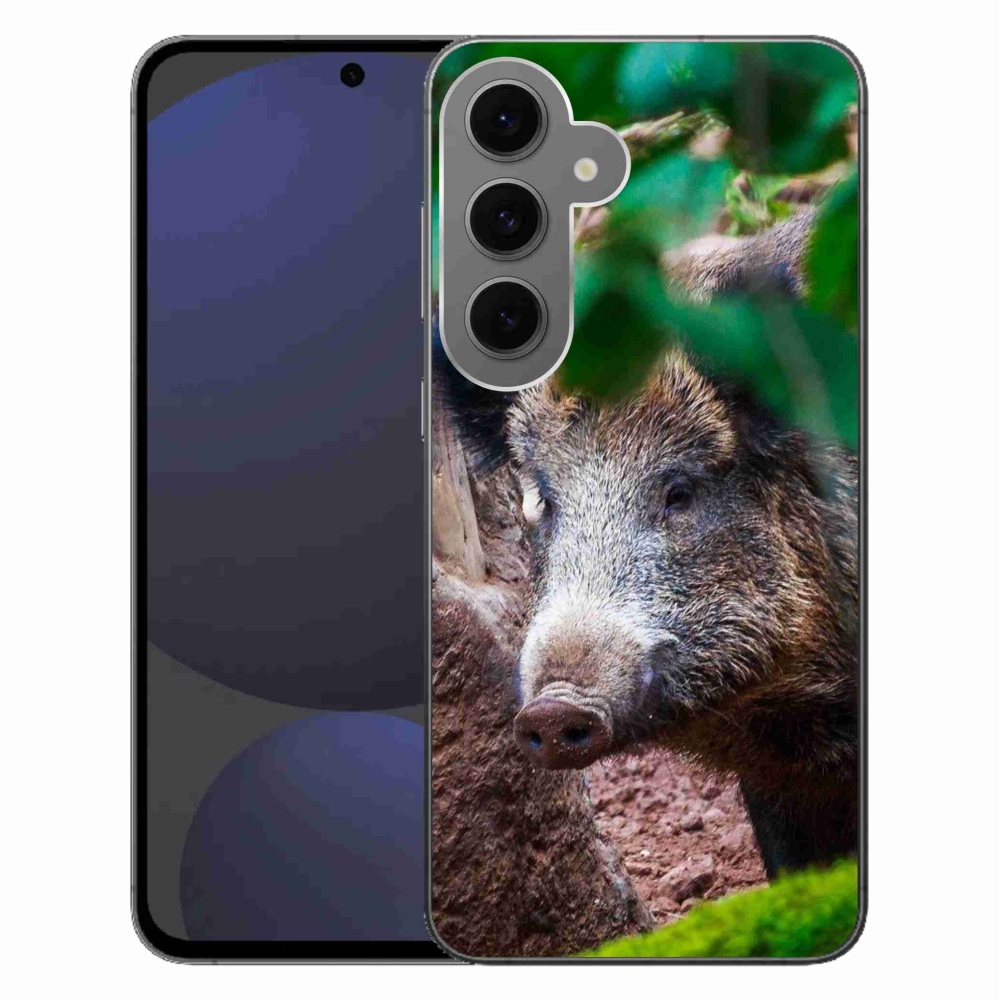 Zselés borítás mmCase Samsung Galaxy S24 FE - vaddisznóhoz