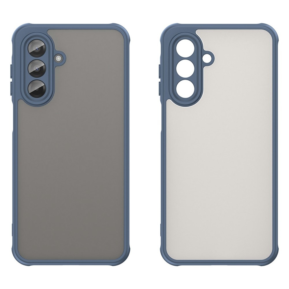 Zselés tok kemény hátlappal Samsung Galaxy A17 4G/5G - kék