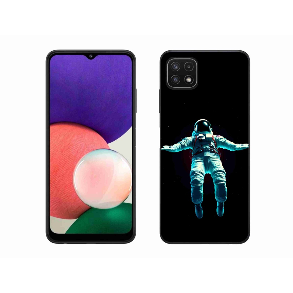 Gél borítás mmCase Samsung Galaxy A22 5G - űrhajóshoz