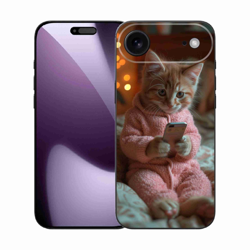 Zselés borítás mmCase iPhone 17 Air készülékhez - baba mobillal