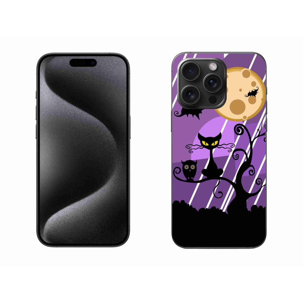 Zselés borítás mmCase iPhone 15 Pro Max készülékhez - halloween