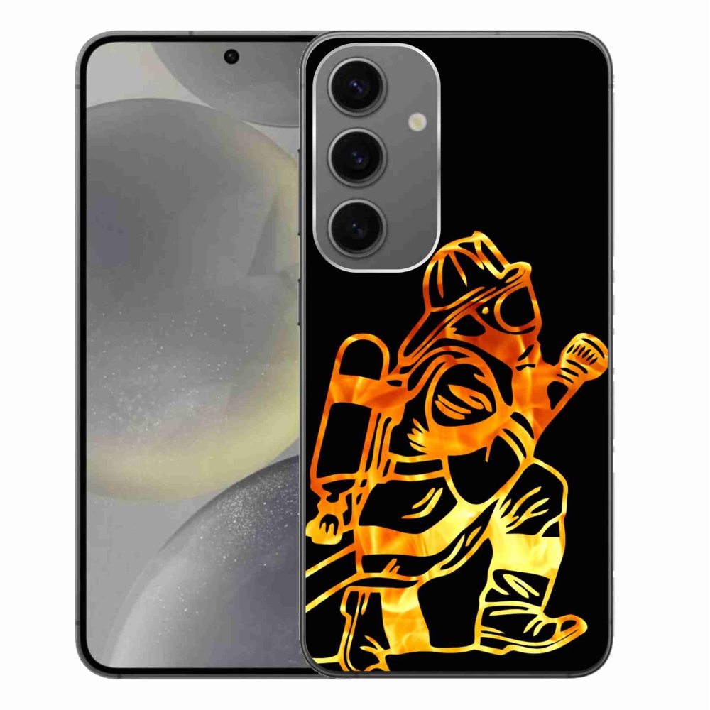 Zselés borítás mmCase Samsung Galaxy S24+ - tűzoltó 1