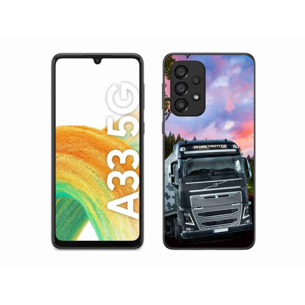 Zselés borítás mmCase Samsung Galaxy A33 5G - teherautó 2