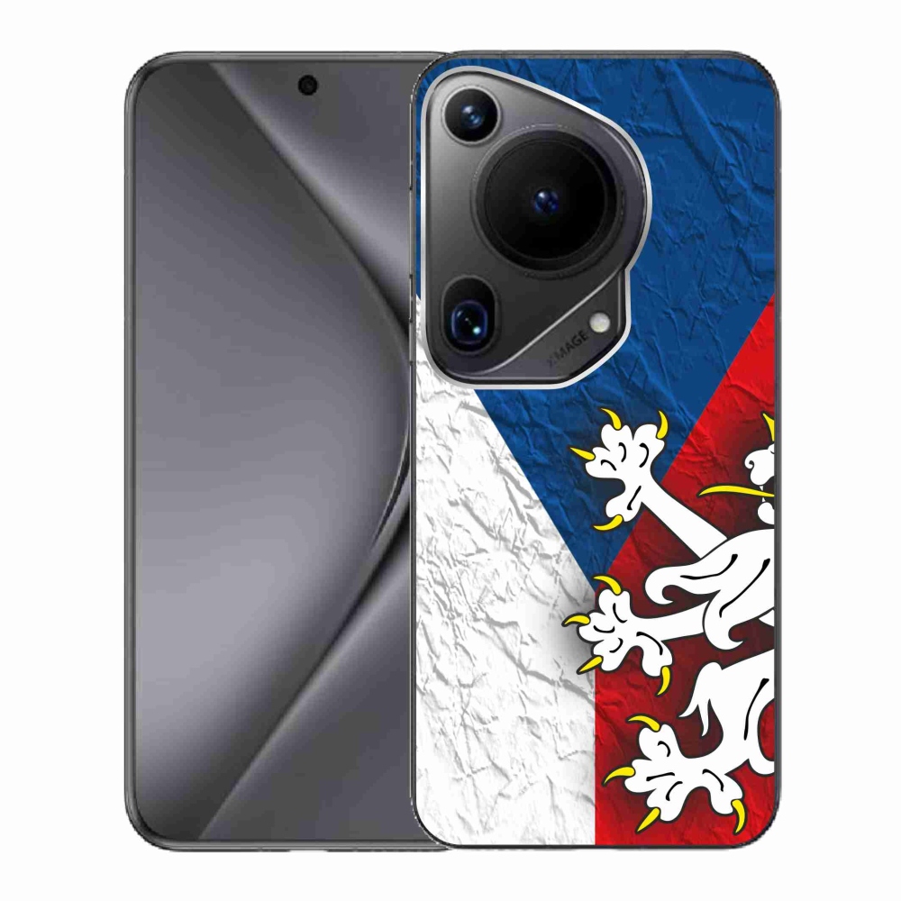 Gél borító mmCase a Huawei Pura 70 Ultra - cseh zászlóhoz 1