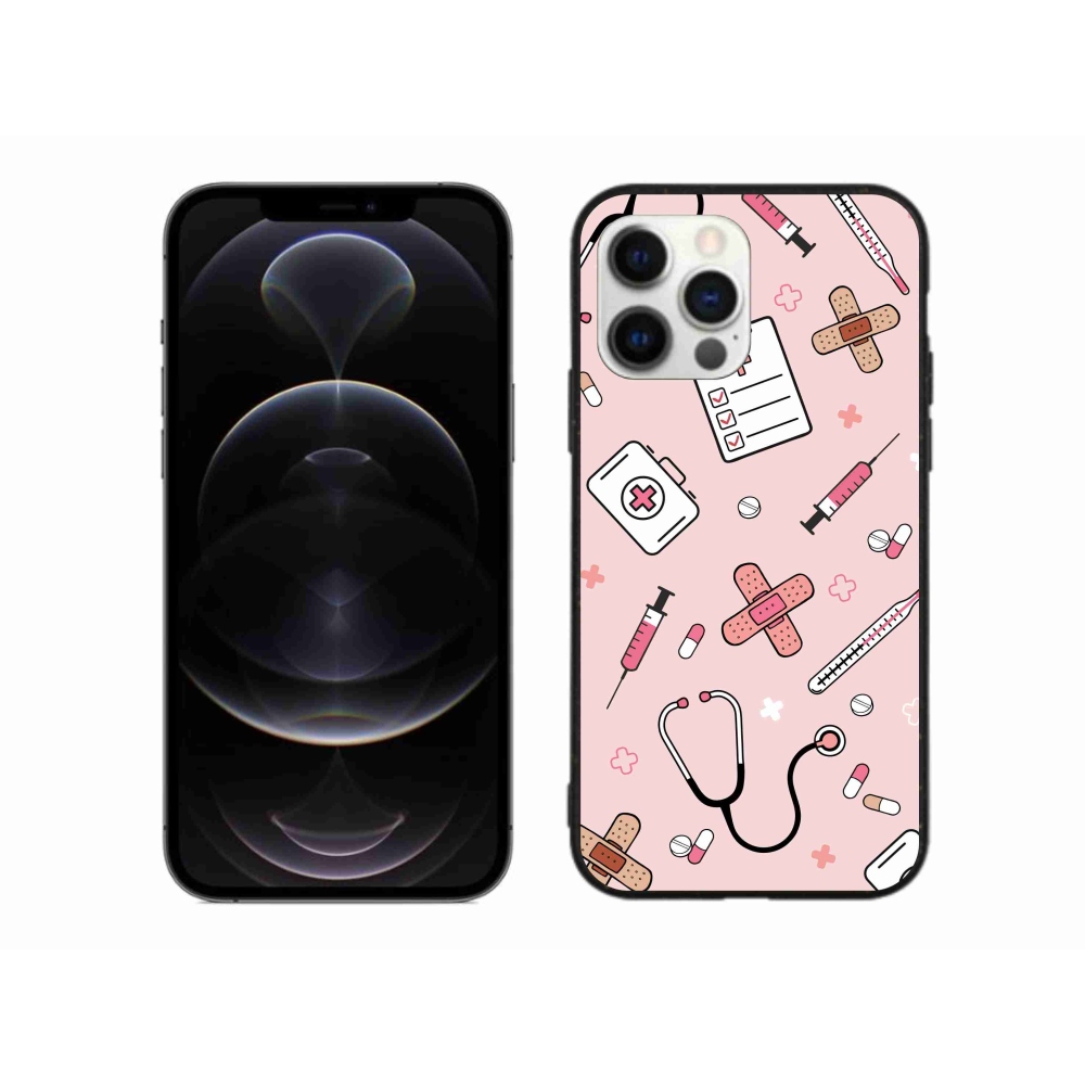 Gél védőburkolat mmCase iPhone 12 Pro Max készülékhez - Egészségügy 2