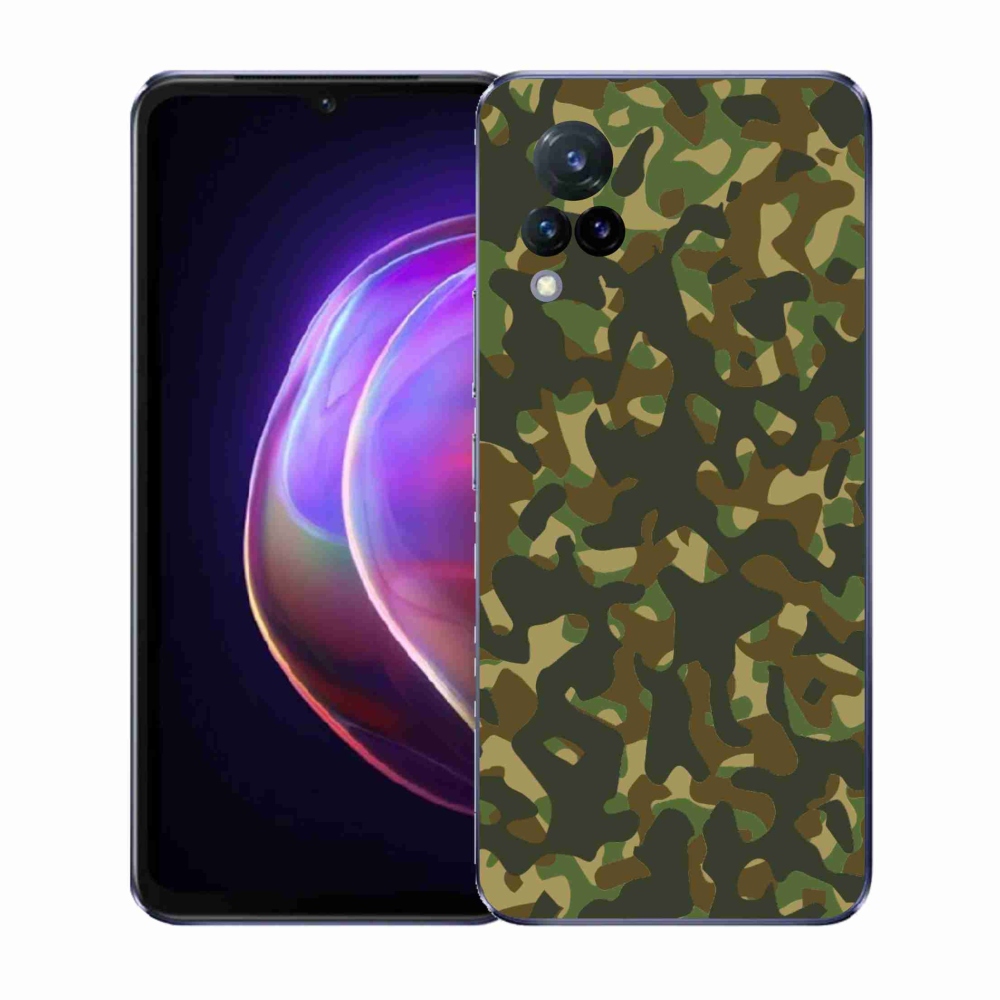 Zselés borítás mmCase a Vivo V21 4G/5G készülékhez - álcázó mintázat 1