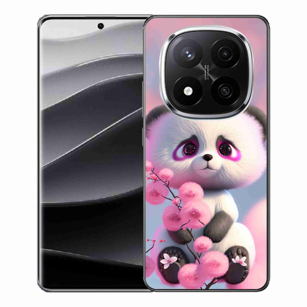 Gél borítás mmCase a Xiaomi Redmi Note 14 Pro+ 5G számára - aranyos panda 1