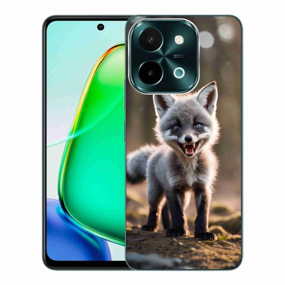 Zselés borítás mmCase a Vivo Y28-hoz - angry fox
