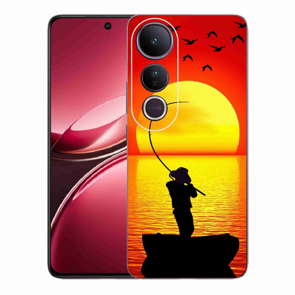 Gél borítás mmCase a Vivo V50 Lite 4G/5G-hez - horgászás