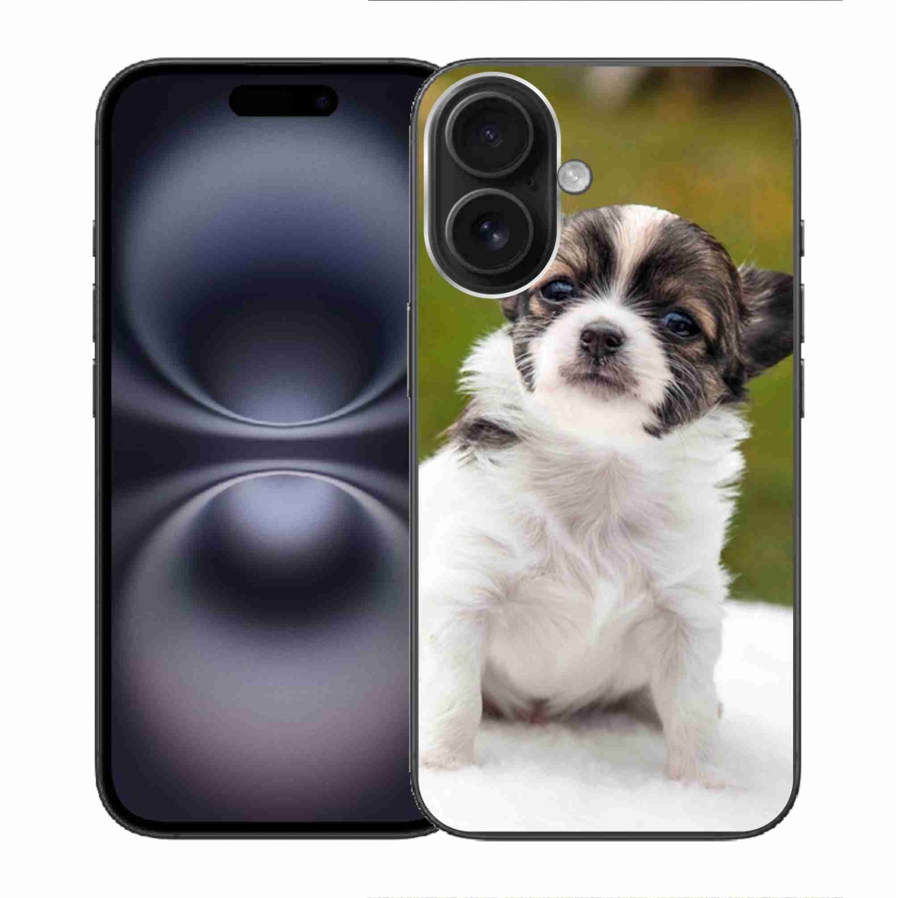 Gél tok mmCase iPhone 16 készülékhez - chihuahua 4