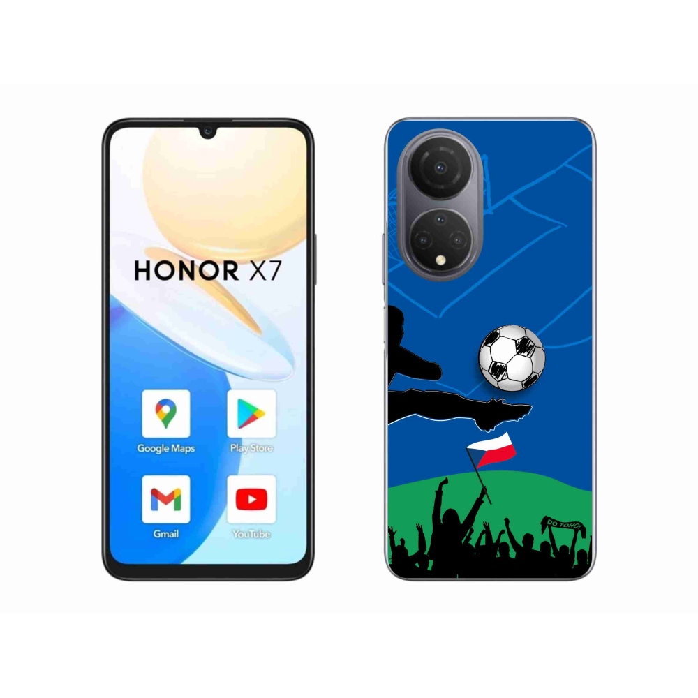 Gél borítás mmCase a Honor X7-hez - futballszurkolóknak