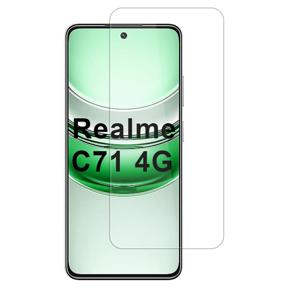 2.5D edzett üveg a Realme C71 mobiltelefonhoz