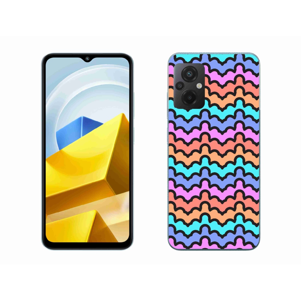 Gél borítás mmCase a Xiaomi Poco M5 4G-hez - absztrakt motívum 30