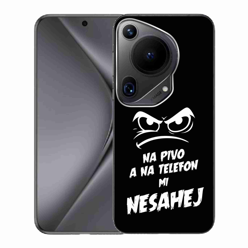 Gél borítás mmCase a Huawei Pura 70 Ultra - sör motívum 2 fekete háttérrel